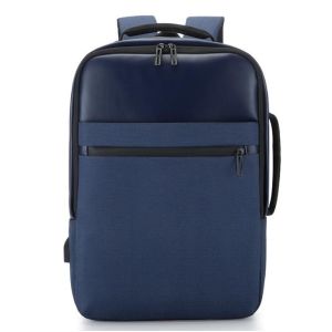 Portable Design Men's Business Backpack with USB Charging and OEM Support