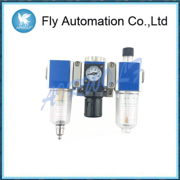 Quality Gc Series Air Preparation Units Aluminum Alloy Air Filter Regulator Gc300-10 wholesale