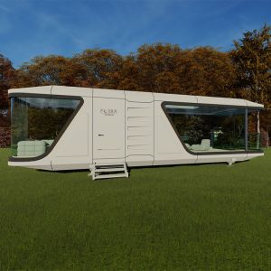 Steel Frame Prefabricated Detachable Container Capsule House Adapted For Resort