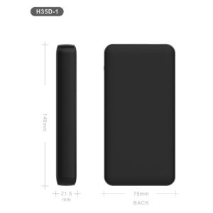 PD 45W 15000mAh Large Capacity Portable Power Bank With LED Indicator