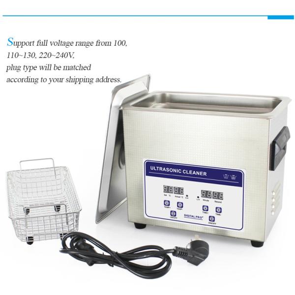 Quality Professional 120W Benchtop Ultrasonic Cleaner Degas Function And Two Transducer wholesale
