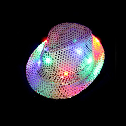 Jazz LED Light Up Hats Colorful For Women & Men Adults Comfort Touch Breathable