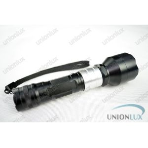 Rechargeable 3W LED Zoom Torch , Electric CREE Tactical LED Flashlight