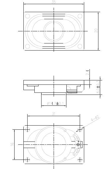 1W 8ohm Precision Audio Speakers High Tech Commonly Used Accessories