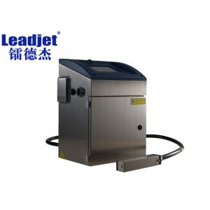 Plastic Bag Expiry Date Inkjet Coding Machine / Industrial Continuous Inkjet Printers