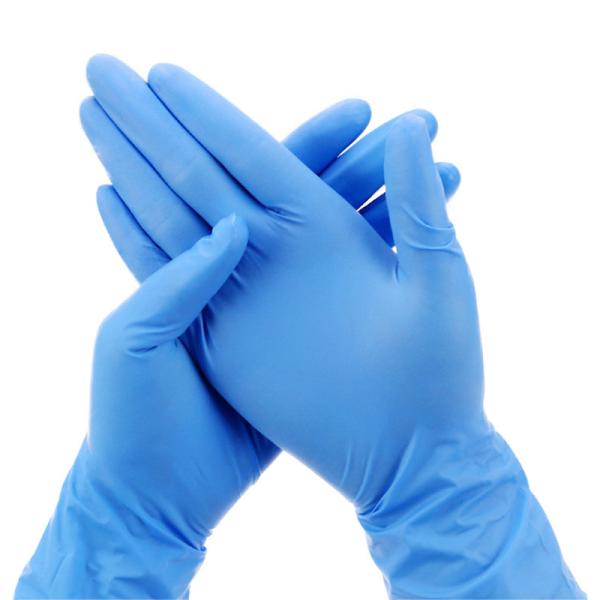 Quality S M L XL Disposable Protective Gloves Blue Nitrile Vinyl Synthetic wholesale