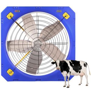 China 1.1A Efficiency 38 Livestock Ventilation Fan with 410w Power on sale