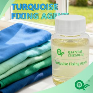 Cheap dye post-treatment / textile color-fixing auxiliary / blue-green color fixing / wash resistance washable / color fastness improver for sale