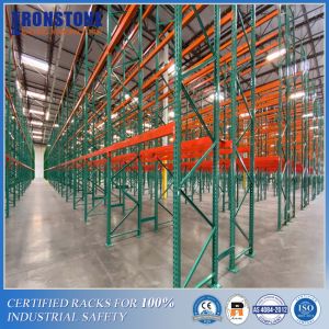 Warehouse Roll Formed Teardrop Pallet Racking System