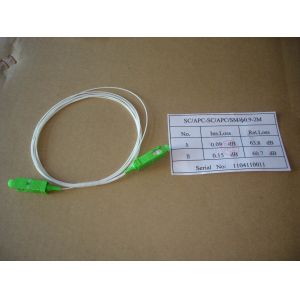 Simplex LSZH Sfp Fiber Optic Patch Cord SC/APC To SC/APC Singlemode 3m Length