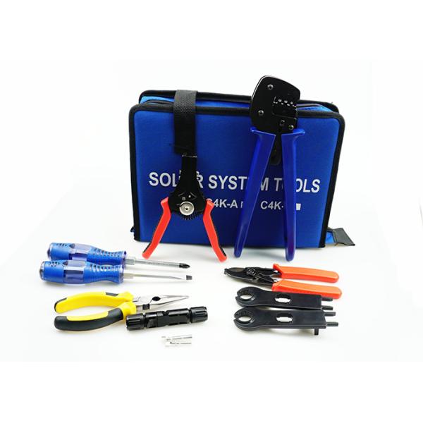 Solar Crimping Tool Kit,Crimper Plier,Wire Stripper,Solar Connector Spanner