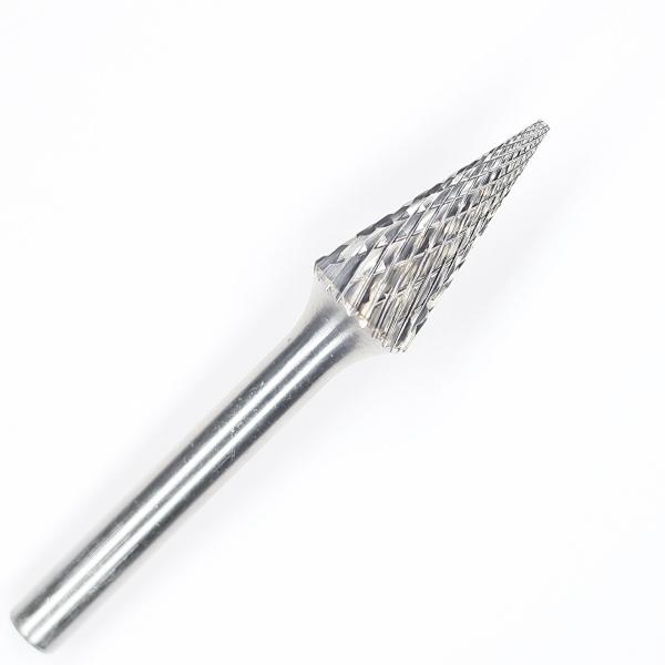 Quality SM-1 Tungsten Carbide Rotary Burr Cone Pointed End Type For Die Grinder With 1/4" Shank wholesale