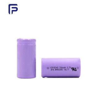 Deep Cycle Flash Light Battery 700mAh 3.7V 16340C Rechargeable