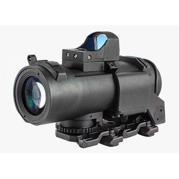 Quality 1 - 4 X 32F shockproof rifle Tactical Hunting Scope With Detachable Mini Red Dot Sight Weapons wholesale