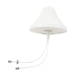 Cheap Indoor H / V Omni Directional Ceiling Antenna 2-4dbi Gain 698-2700mhz 2xN Female Connector for sale