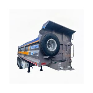 Truck Trailer Type Rear Dump Trailer with 100 Ton Loading Capacity
