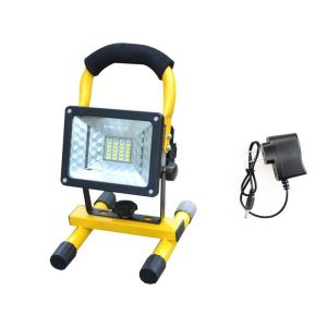30W Emergency Portable Rechargeable Flood Lights 24 LED Ultra High Brightness