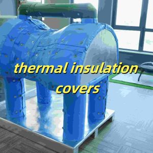 Custom Thermal Insulation Jacket 1000°C Resistance 25-100mm Thick