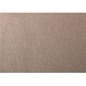 Professional Tempered Glass Refrigerator Door Panels , 3D Metallic Effect