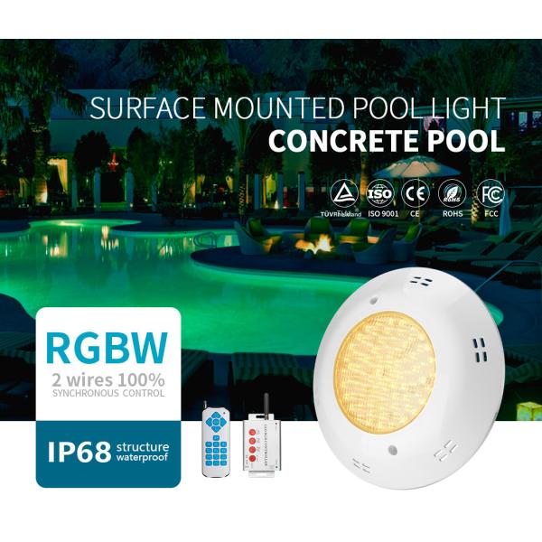 Quality Synchronous Control Underwater Led Pool Lights VDE 470nm Surface Mount wholesale