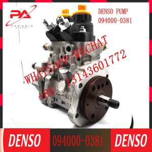 Common Rail Fuel Pump 094000-0381 For KOMATSU SAA6D125E-3/3A/3B3G Engine PC450-7