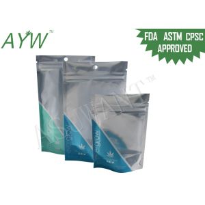 China One Side Foil Mylar Bags Smell Proof  For 1kg Tobacco / Weed Seeds on sale