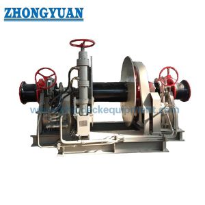 China Φ64mm Electric Hydraulic Windlass Mooring Winch Single Gypsy Single Drum on sale