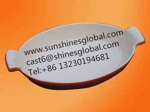 Quality Enameled Cookware&Bakeware/Cast Iron Enamel Grill Pan &Skillet/Enameled Fry Pan wholesale