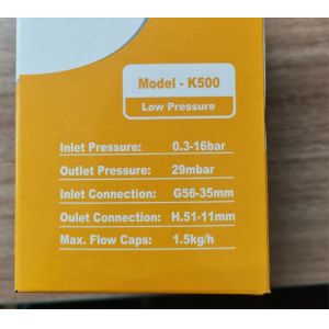 Upper Iraq Style LPG Valve Lpg Gas Pressure Regulator with Plastic and Iron