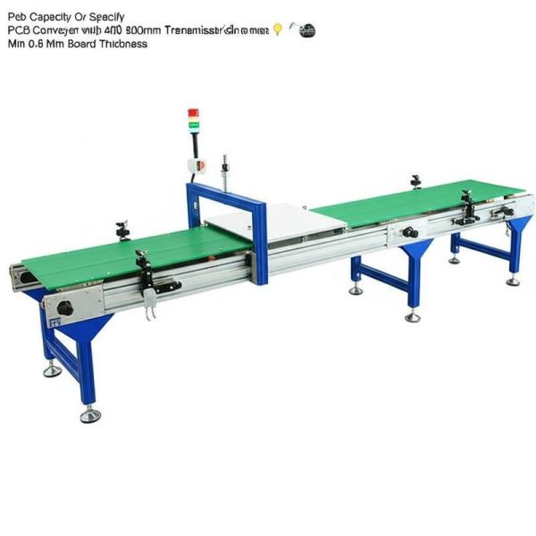 Pcb Capacity Or Specify PCB Conveyor with 400 800mm Transmission Length and Min