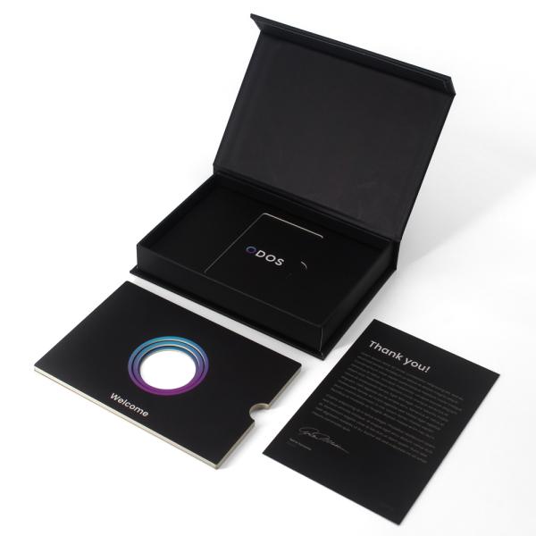 Large Empty Luxury Gift Folding Paper Packaging Box Magnet Closure
