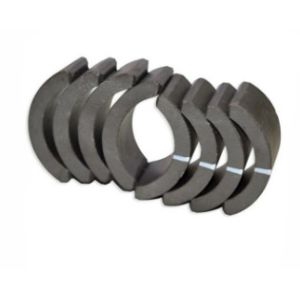 Powerful Ceramic Ferrite Arc Magnet Sintered Permanent Magnets Customized