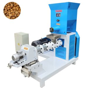 Automatic Extruder Small Pellet Dog Food Making Machine Wet Type Fish Feed
