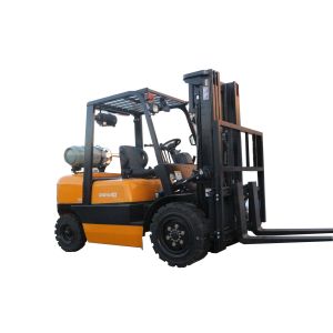 4 TON Gasoline And LPG Forklift Powered Pallet Truck With Chinese Engine