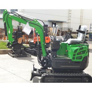 China Mini Bagger 1.3t Crawler Hydraulic Digger 1300kg Mini Excavator With CE