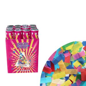 Customized Fireproof Air Compressed Party Confetti Poppers