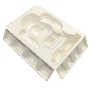 Disposable Paper Packaging Biodegradable Molded Pulp Packaging Eco Friendly