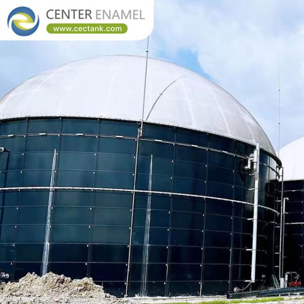 Double Membrane Biogas Holder for a Dairy Farm Plant: Captures Methane from