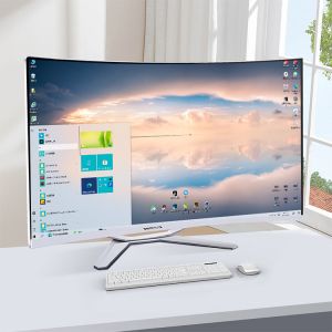 Oem/odm Customized 23.6 Inch Core I7 Graphic Card Curved Screen Desktop Laptops