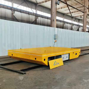 Wireless Remote Control Heavy Duty 10 Tons Material Transfer Trolley