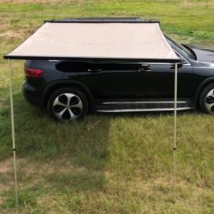 4WD Rainproof Camouflage Pull Out Side Awning With LED Light