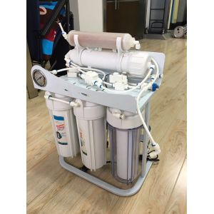 Auto Flush Reverse Osmosis Water Filtration System With Pressure Gauge , JACO Or