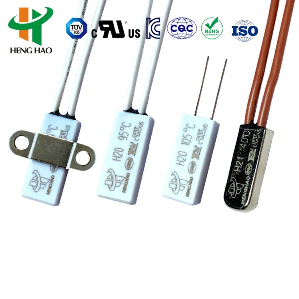 Quality Motor Thermal Protection Device , Manual Reset Bimetallic Thermal Sensors wholesale