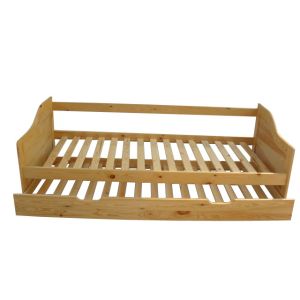 Cheap modern single bed pine wood for sale
