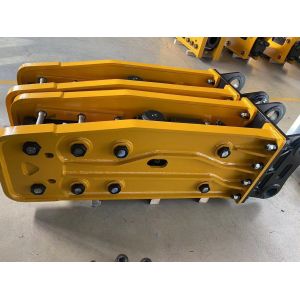 20G Hydraulic Hammer Rock Breaker 135mm Diameter Chisel 20-45 Ton Komatsu