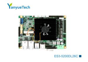 Cheap ES3-5200DL26C​ 3.5”Sbc Single Board Computer Soldered On Board Intel®I5 5200U CPU 2LAN 6COM 12USB for sale