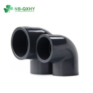 Sch40 ASTM DIN JIS Standard Chemical PVC Pipe Fittings Pn16 Plastic Tee Elbow