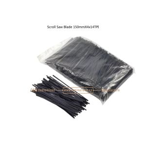 Scroll Saw Blade 150mmX4x14TPI Cutting wood,Plastic,Low-hardness metal