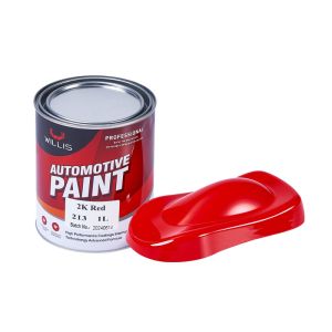 Automotive Protection 2K Red Solid Paint High Hardness 1L / 4L Per Can Easy