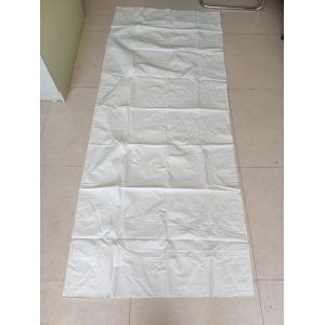 China U Type Zipper White Cross Body Bag Pvc Material Selding Sewing Technology on sale